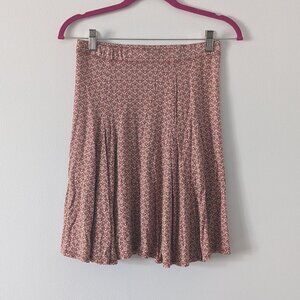 Max Studio Floral Pink Skirt